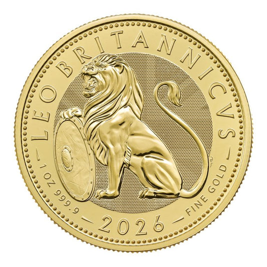 2026 The British Lion 1oz Gold Coin