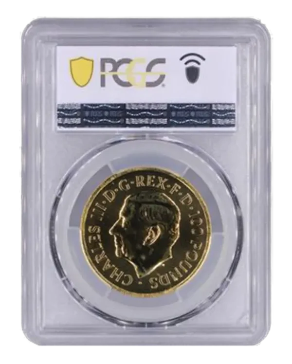 PCGS Certified 2024 Tudor Beast Seymour Unicorn 1oz Gold Coin