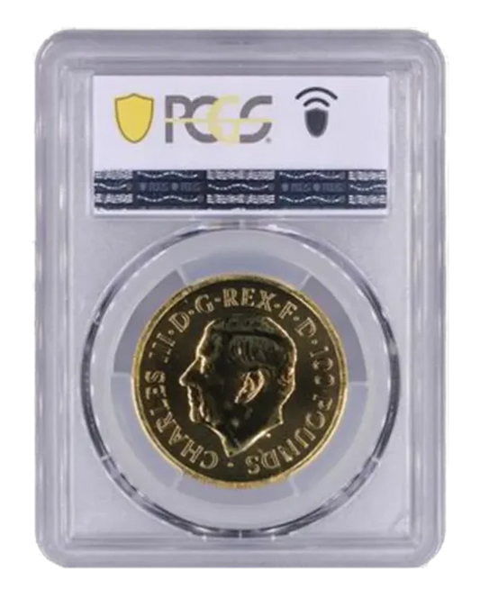 PCGS Certified 2024 Tudor Beast Seymour Unicorn 1oz Gold Coin
