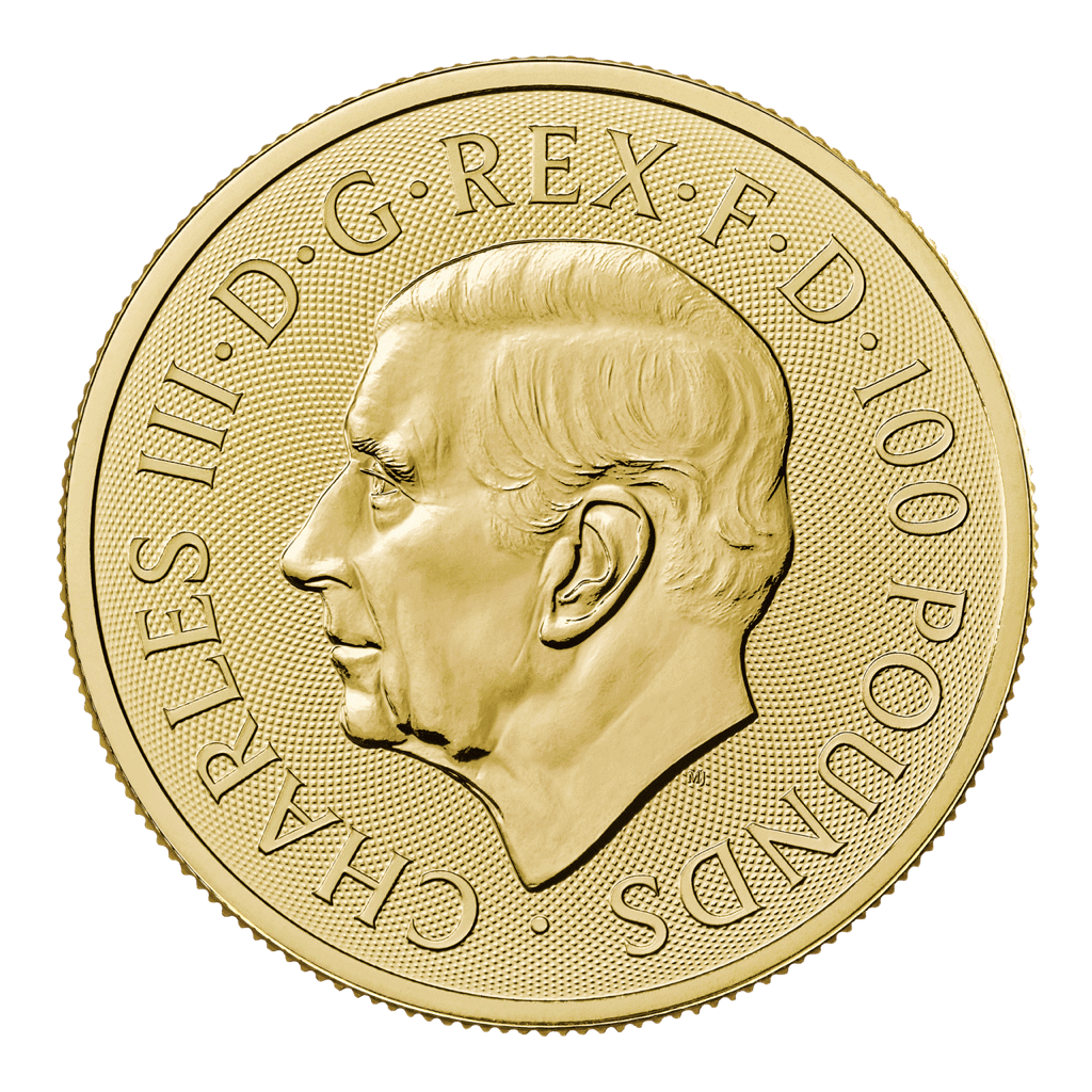 The Liberty and Britannia 1oz Gold Coin 2024 — obverse