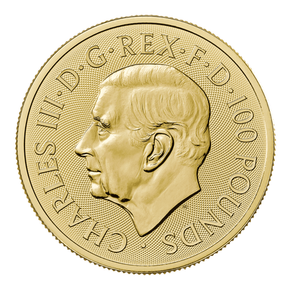 The Liberty and Britannia 1oz Gold Coin 2024 — obverse