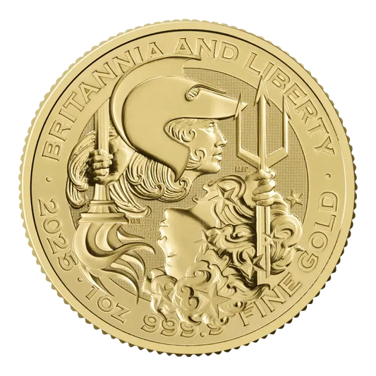 2025 1oz Britannia & Liberty Gold Coin