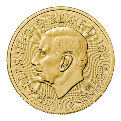 St George and the Dragon 1oz Gold Coin 2024 — obverse
