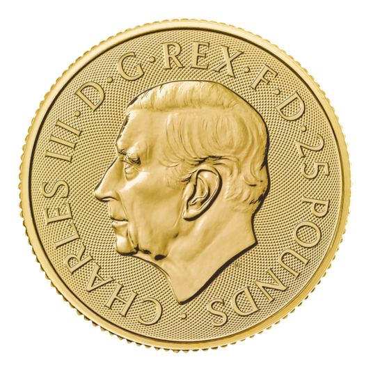 2024 1/4oz Gold Britannia King Charles III Coin