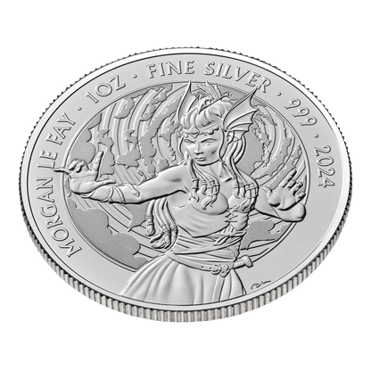 Morgan le Fay Myths & Legends 1oz Silver Coin 2024