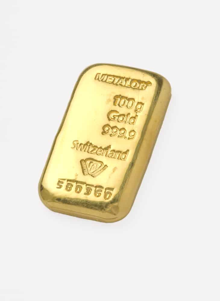 100 Grams Gold Bar (Best Value)