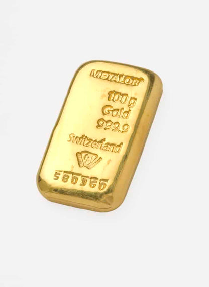 100 Grams Gold Bar (Best Value)