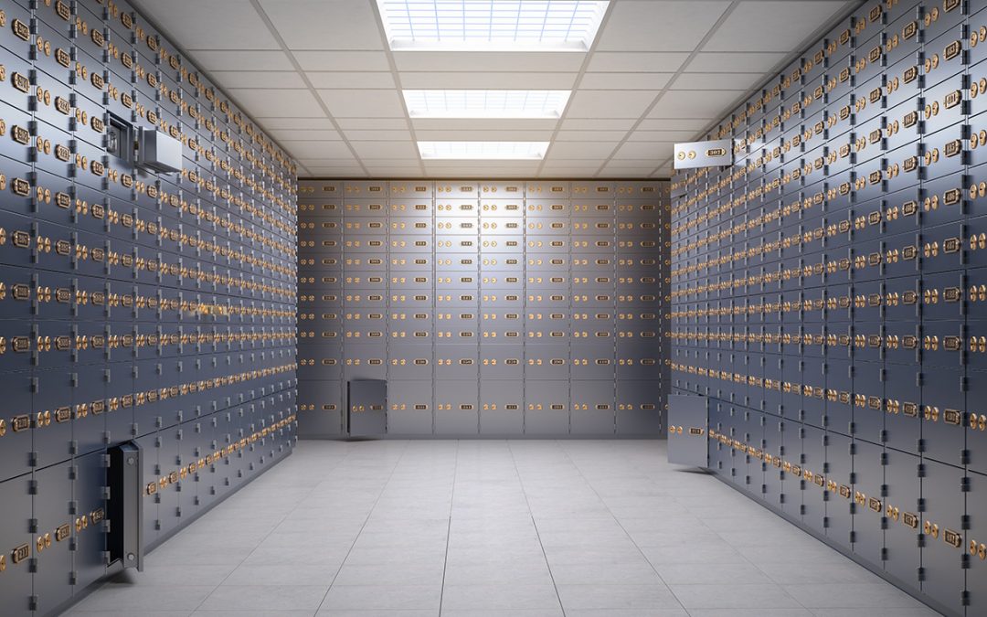 Dual-key safe deposit storage — Central London, Heathrow and Manchester.