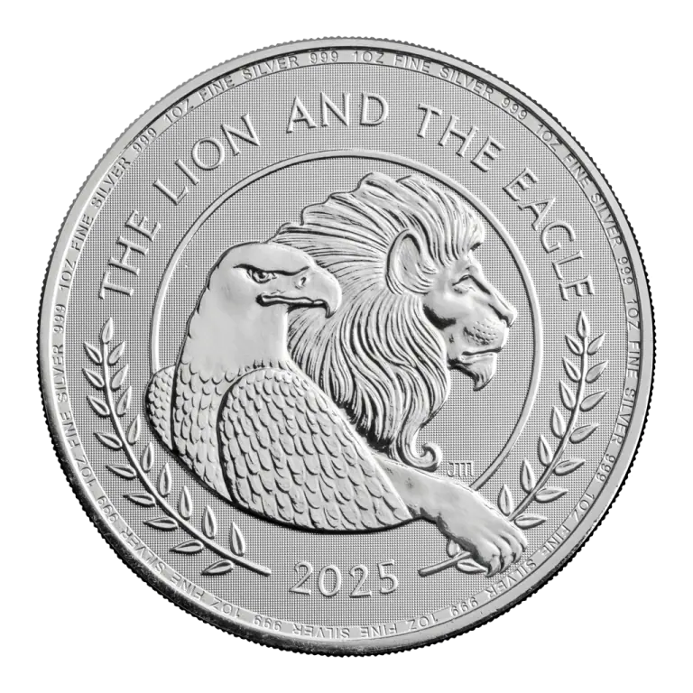 The Lion and The Eagle 1oz Silver Coin 2025