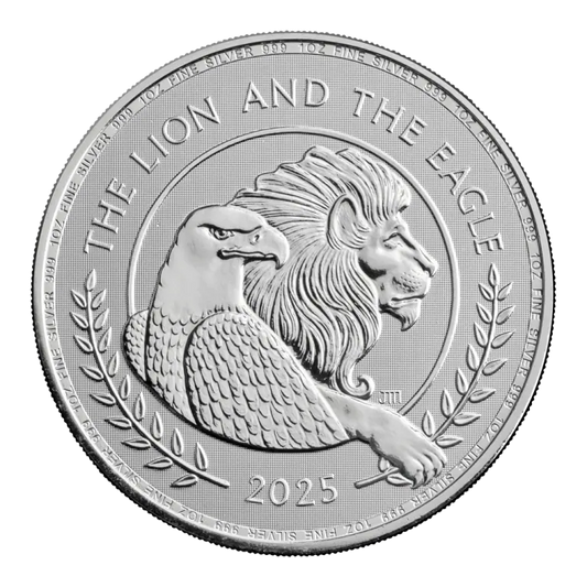 The Lion and The Eagle 1oz Silver Coin 2025