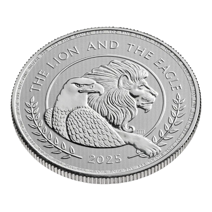 The Lion and The Eagle 1oz Silver Coin 2025