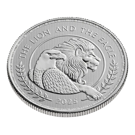 The Lion and The Eagle 1oz Silver Coin 2025