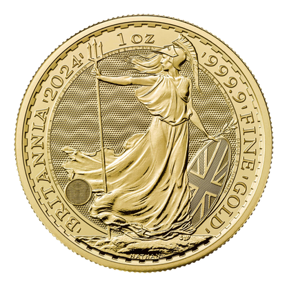 2024 1oz Gold Britannia King Charles III Coin