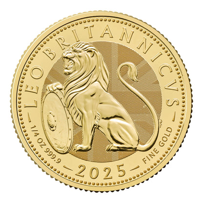 2025 British Lion 1/4oz Gold Coin