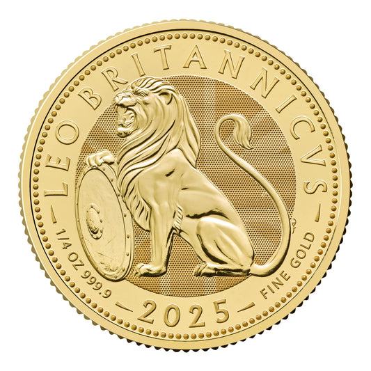 2025 British Lion 1/4oz Gold Coin