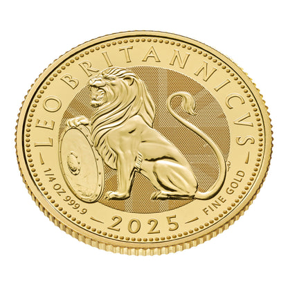 2025 British Lion 1/4oz Gold Coin