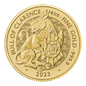 2023 Bull of Clarence – Tudor Beast 1/4oz Gold Coin