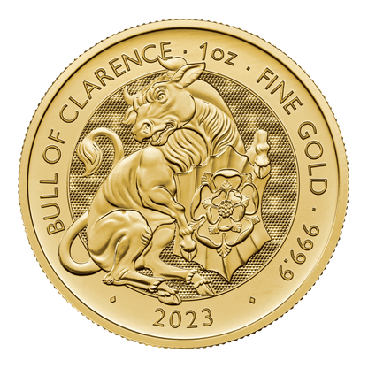 2023 Bull of Clarence – Tudor Beast 1oz Gold Coin