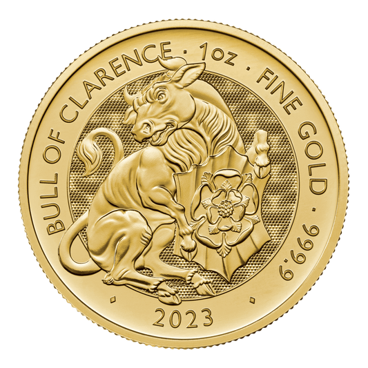 2023 Bull of Clarence – Tudor Beast 1oz Gold Coin