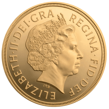 £2 British Gold Coin – Double Sovereign — obverse