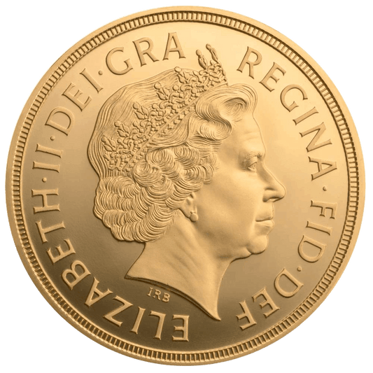 £2 British Gold Coin – Double Sovereign — obverse