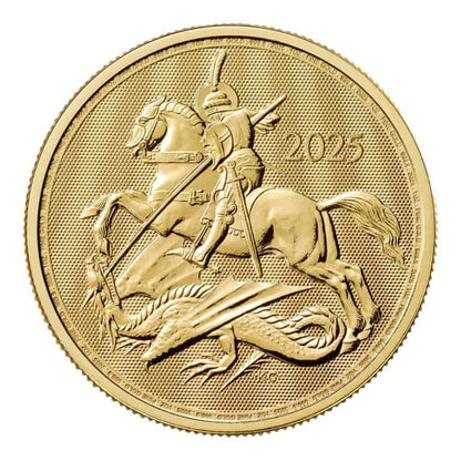 2025 St George & the Dragon 1oz Gold Coin