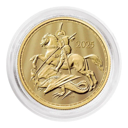 2025 St George & the Dragon 1oz Gold Coin