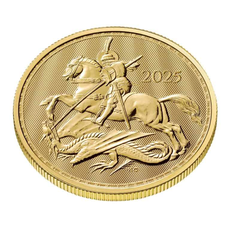 2025 St George & the Dragon 1oz Gold Coin