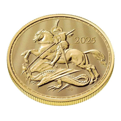 2025 St George & the Dragon 1oz Gold Coin