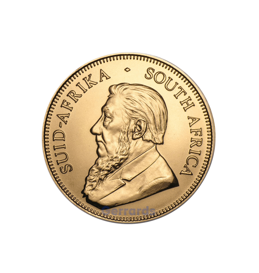 1/4 oz South African Krugerrand Gold Coin (Best Value) — obverse