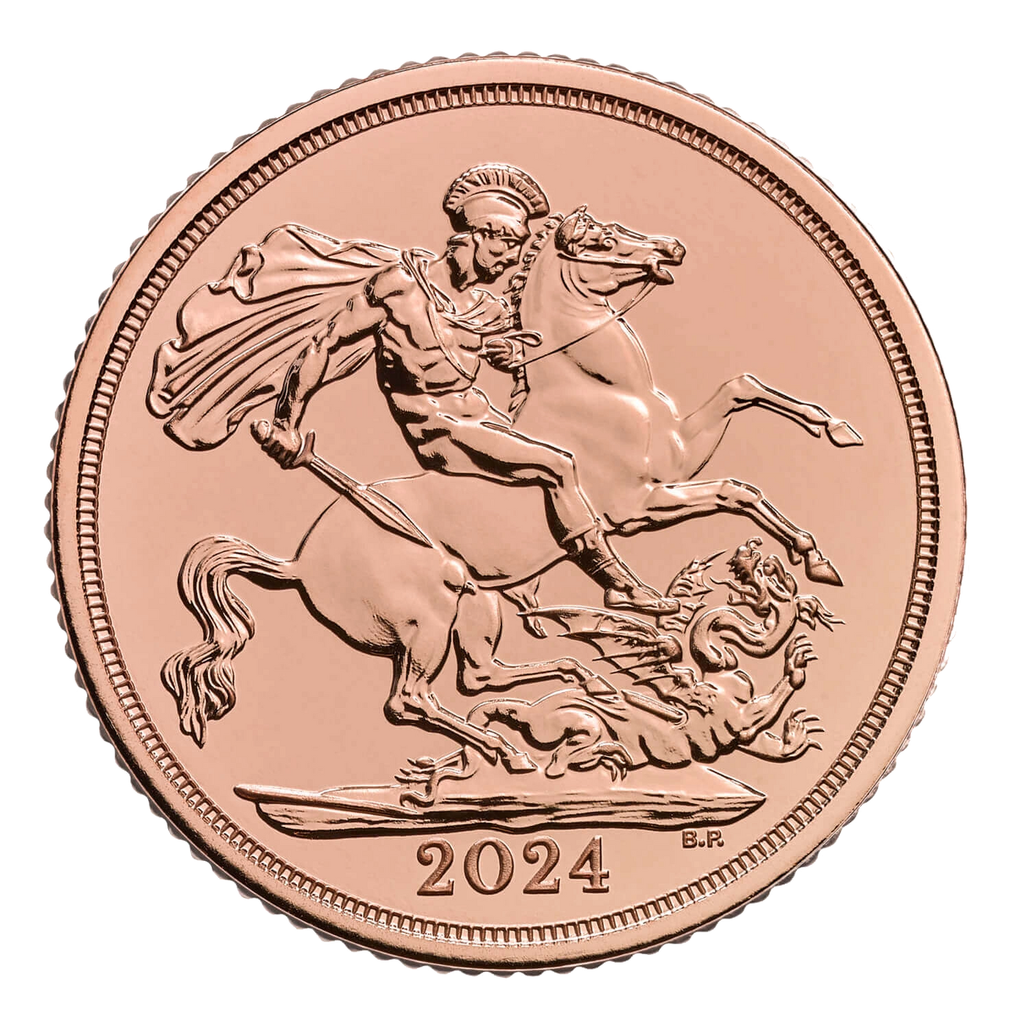 2024 Half Gold Sovereign Coin – King Charles III