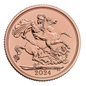 2024 Half Gold Sovereign Coin – King Charles III