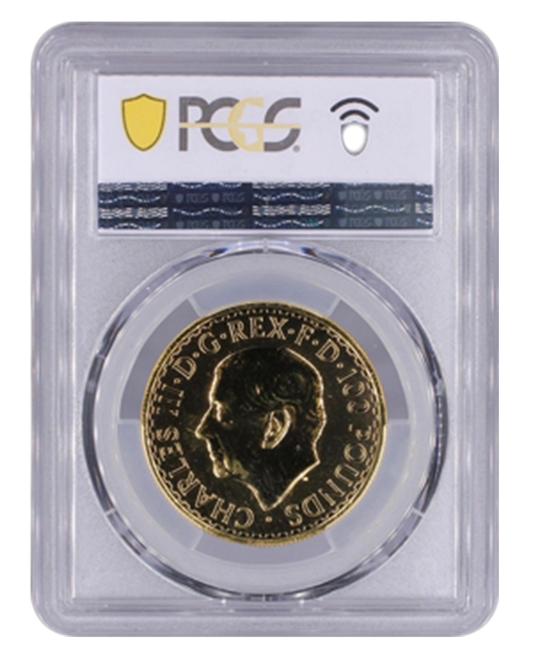 PCGS Certified 2023 Britannia King Charles III 1oz Gold Coin