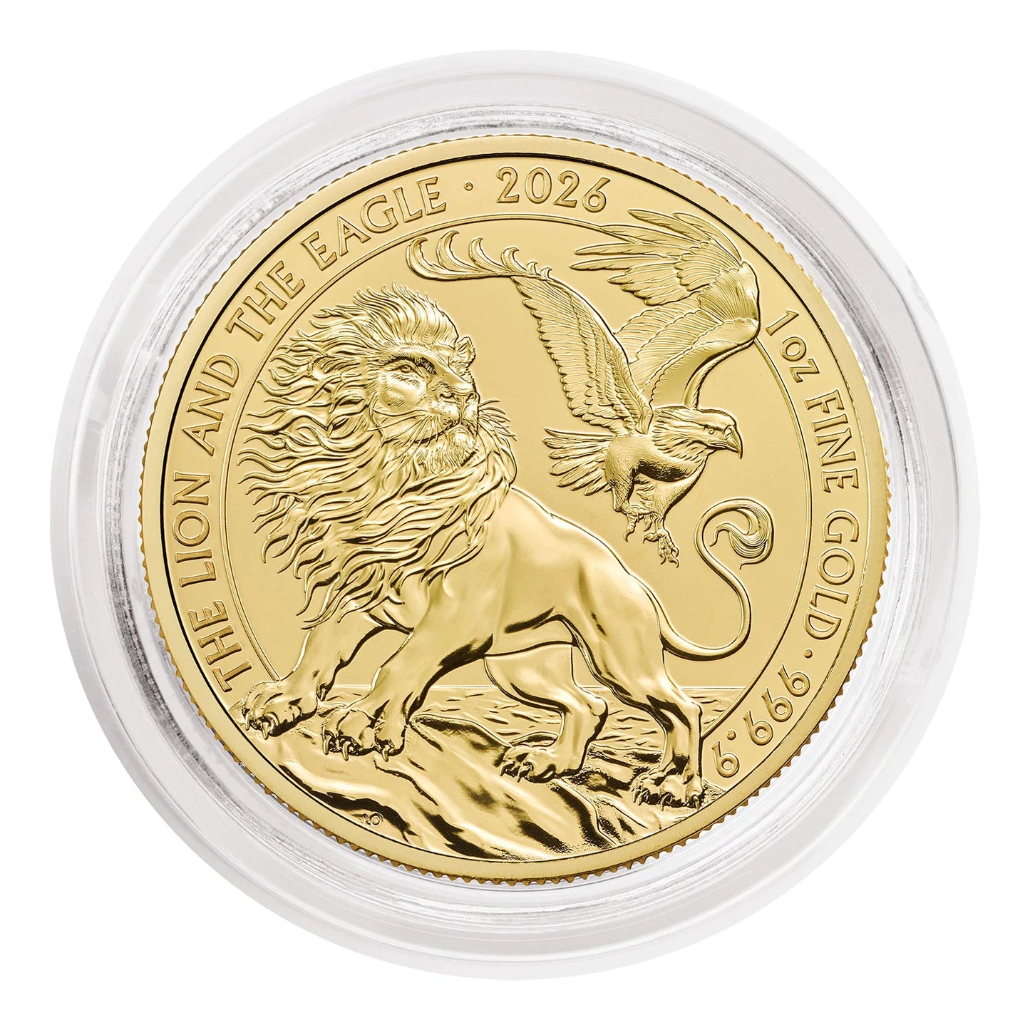 2026 The Lion and the Eagle 1oz Gold Coin