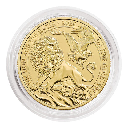 2026 The Lion and the Eagle 1oz Gold Coin