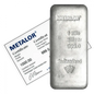 Metalor 1 Kilo Silver Bar