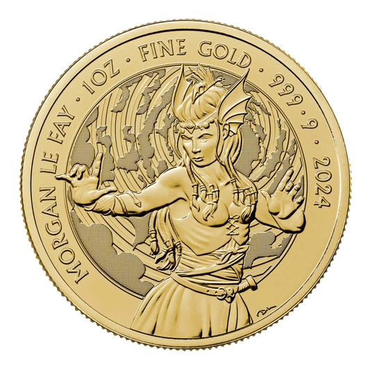 2024 Morgan Le Fay Myths & Legends 1oz Gold Coin