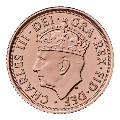 2023 Coronation Half Gold Sovereign – King Charles III