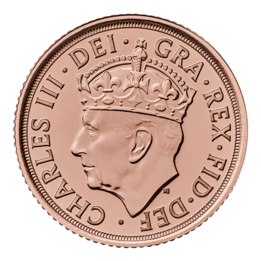 2023 Coronation Half Gold Sovereign – King Charles III