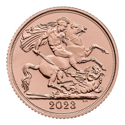 2023 Coronation Half Gold Sovereign – King Charles III