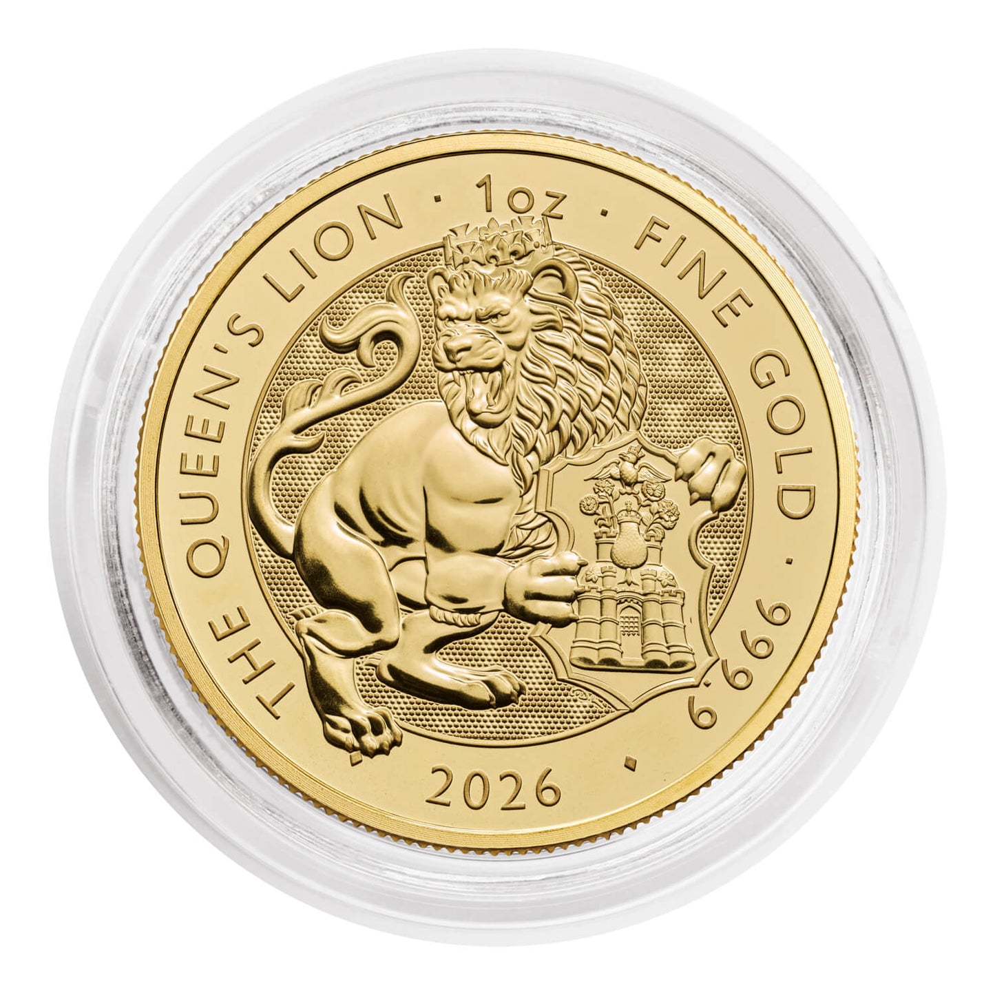 2026 Tudor Beasts Queen’s Lion 1oz Gold Coin