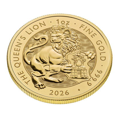 2026 Tudor Beasts Queen’s Lion 1oz Gold Coin