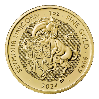 2024 1oz Gold Seymour Unicorn – Tudor Beast Coin