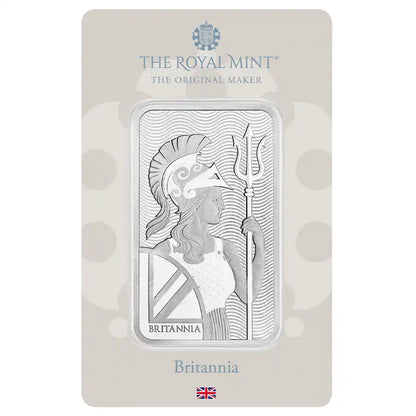 The Royal Mint Britannia 100g Silver Bar