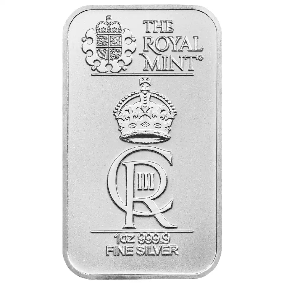 The Royal Mint Royal Celebration 1oz Silver Bar