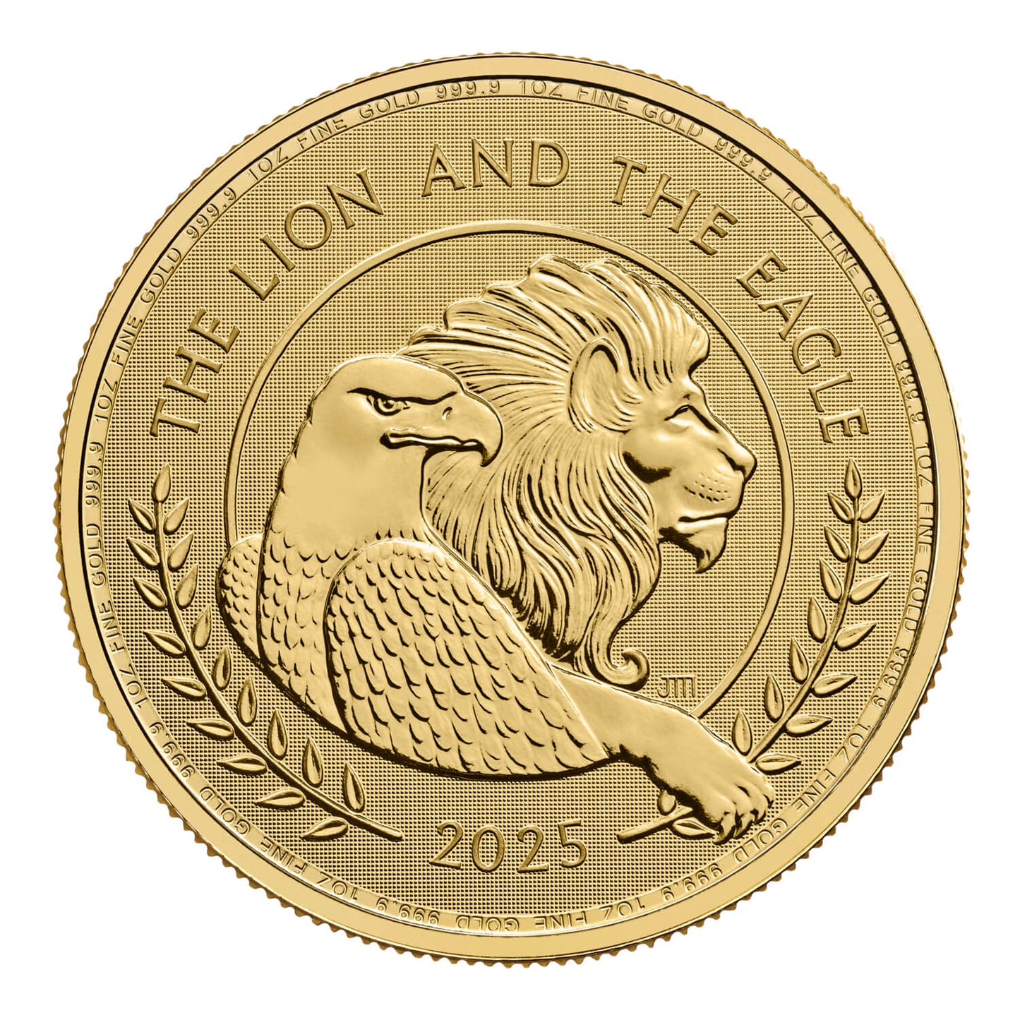 2025 British Lion & American Eagle 1oz Gold Coin