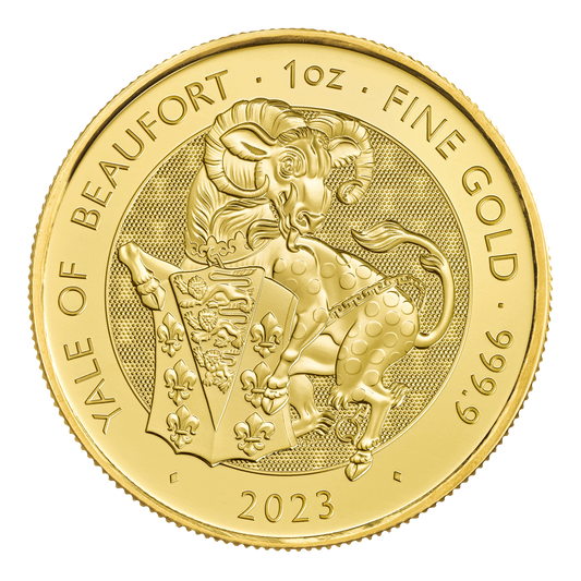2023 Yale of Beaufort – Tudor Beasts 1oz Gold Coin